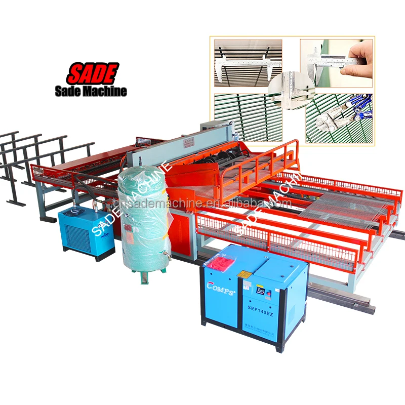 PLC Full Automatic High Speed Steel Wire Mesh Welding Machine Directly Factory Price