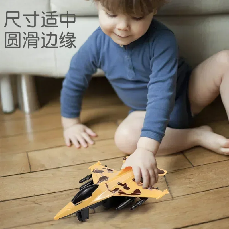 Pull Back Airplane Gifts Children\'s Pull Back Fighter Jet Model Toy Boy Camouflage Military Aircraft Lifelike Warplane Kids