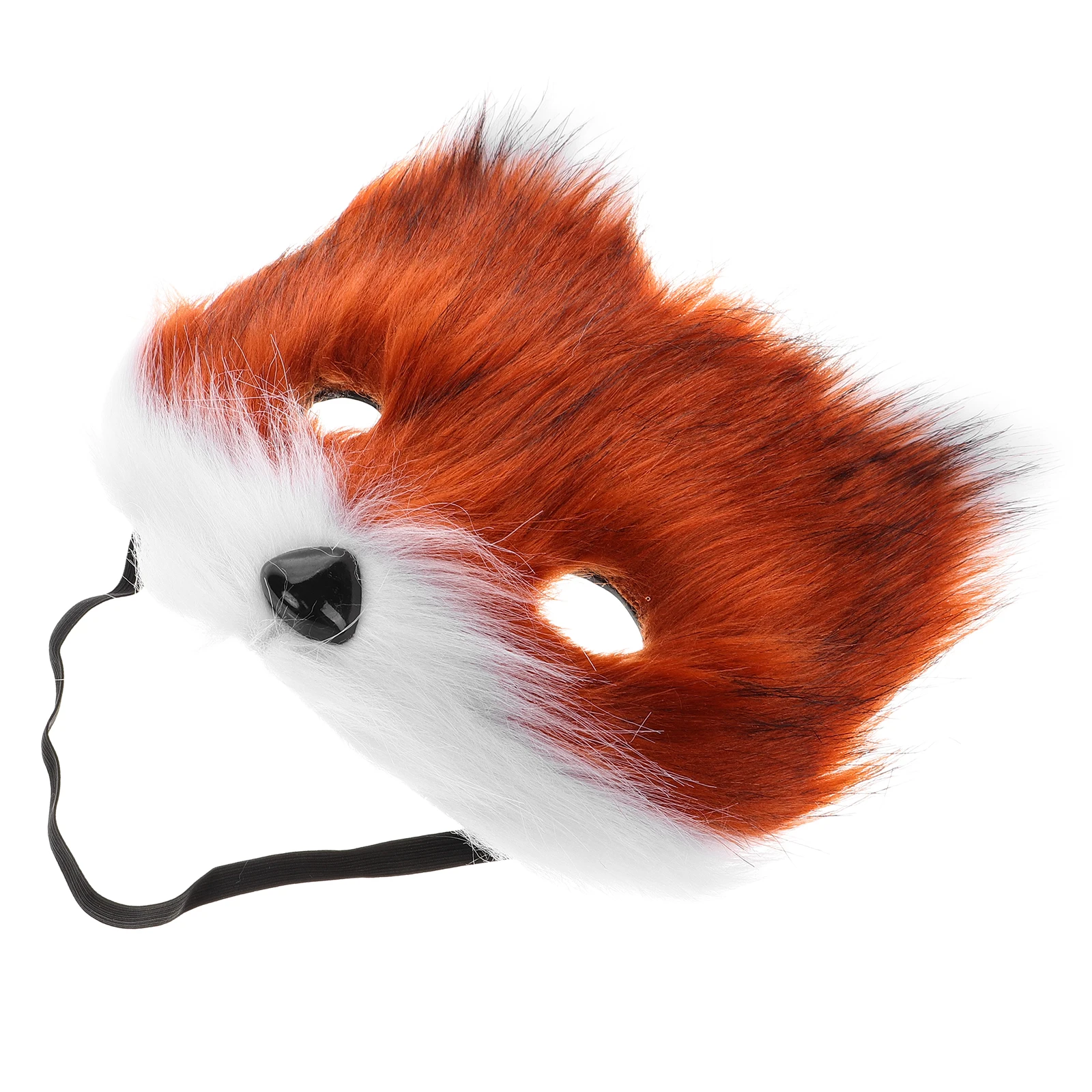 

Fox Mask Cat Masks Furry Animal Half Face Halloween Party Hats Cartoon Chinese Blank Lightweight Breathable Soft Unique