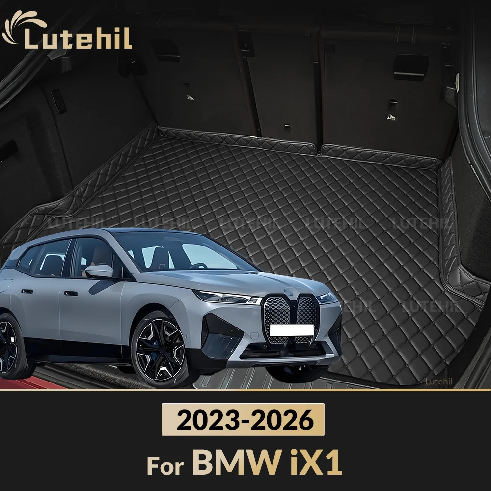 Für BMW iX1 2023-2026 2025 2024 3D Kofferraummatte Laderaumauskleidung Allwetter-Innenausstattung Schutz-Zubehör