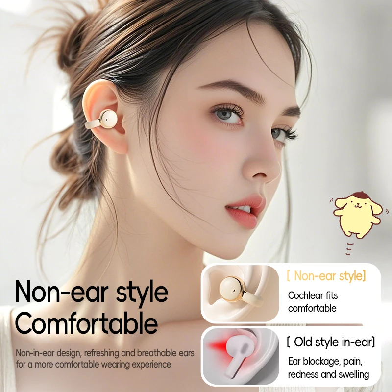 سماعات أذن X31 TWS بصوت محيطي ثلاثي الأبعاد وخاصية إلغاء الضوضاء النشطة (ANC) وسماعات HiFi Audio Cute المدمجة اللاسلكية للرياضة والألعاب