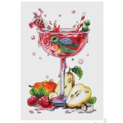 7663 Cross Stitch Sets Cross Stitch Paintings 14ct 18ct Stich Cross Stitch Kit Embroidery Needle Arts & Craft Complete Kit Hobby