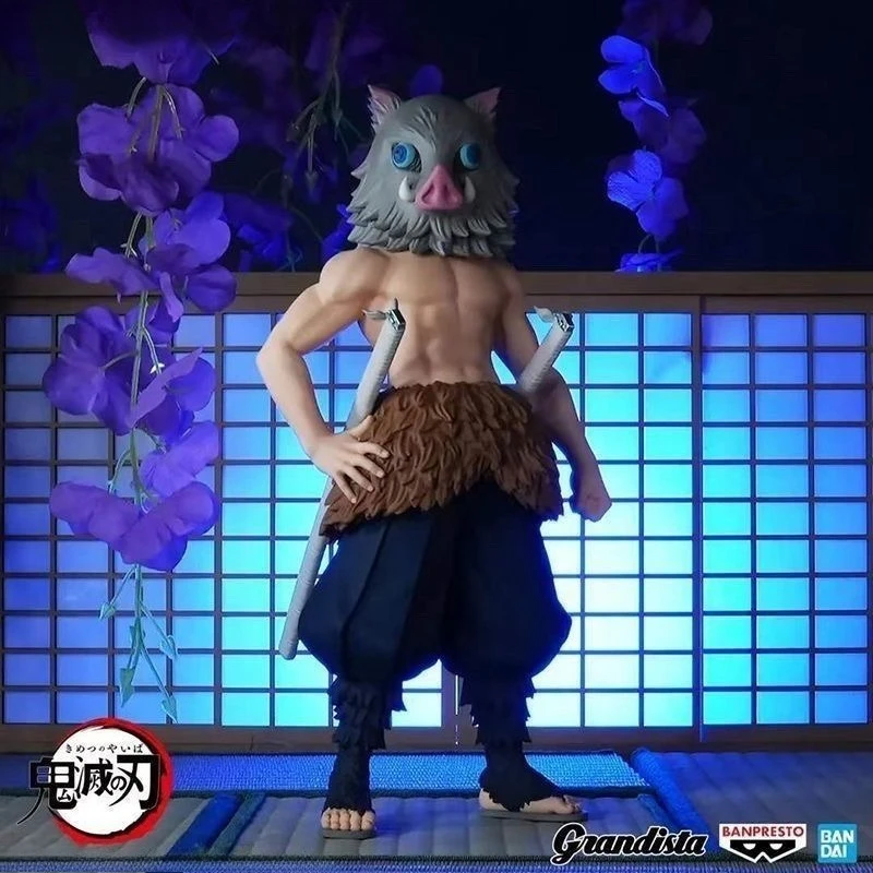 Bandai – Figurines de tueur de démons, Grandista GROS Hashibira Inosuke, modèle de jouets à collectionner, cadeau de noël DT