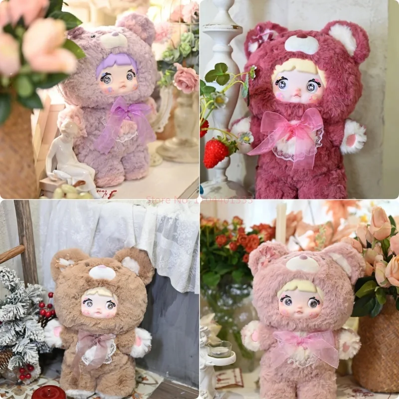 2025 Hochwertige Nommi Goodnight Bear Series Blind Box Echte 400 % Puppe Kawaii Dekoration Modekollektion Spielzeug Geburtstagsgeschenk