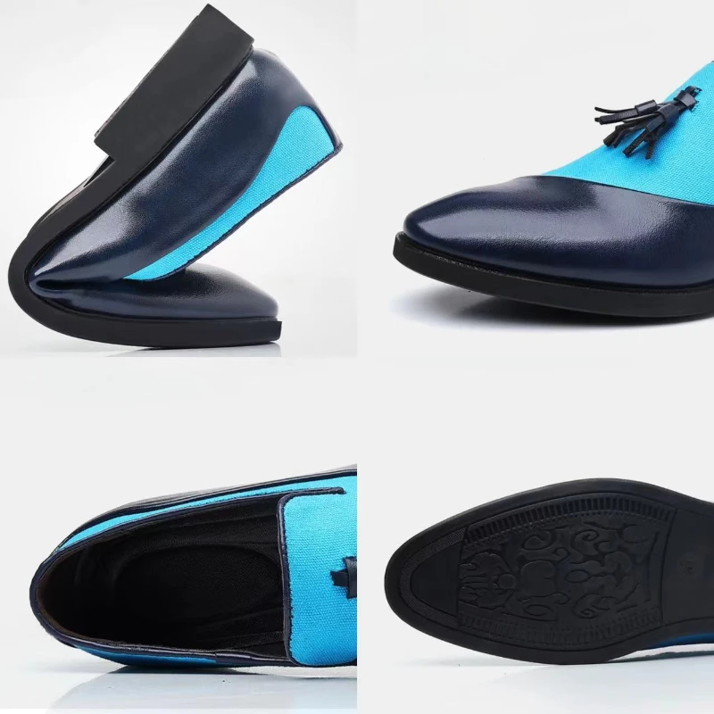 Men\'s Formal Shoes Versatile Men Shoes British Style Business Shoes Fashion Casual Men Loafers 2025 Trend Zapatos Para Hombres