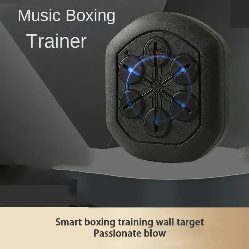220V New Intelligent Music Boxing Machine Electronic Boxing Reaction Target Hanging Type Intelligent Sandbag Training Equipment