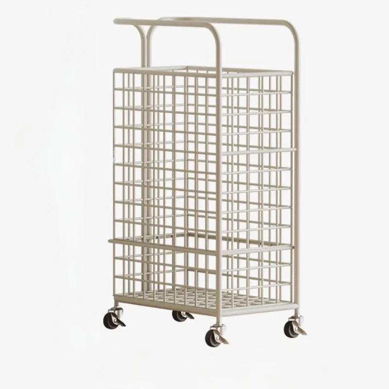 

Home Large Storage Basket Yoga Mats Storage Items Fitness Exercise Equipment Organizer Basket with Cart Storage Toy