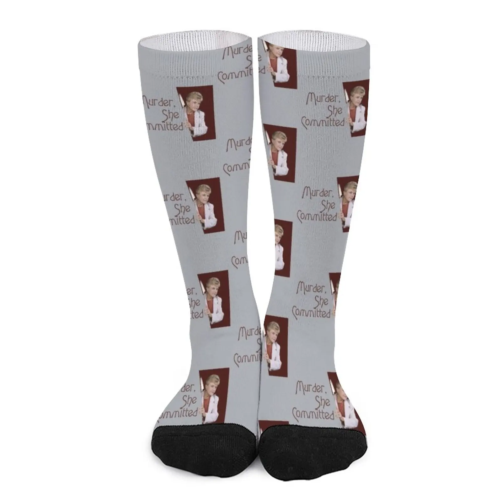 Jessica Fletcher, We Know Your Secret Socks luxury sock cool socks Compression stockings moving stockings