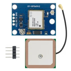 NEO-6M GPS Module GYNEO6MV2 with EEPROM for MWC/AeroQuad with Antenna Flight Control Aircraft For Arduino Diy Kit GPS Module