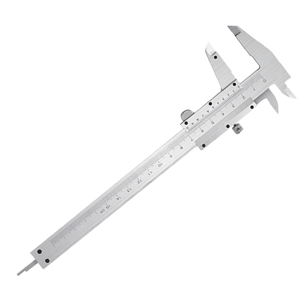 

High Precision Vernier Caliper 0 150mm Micrometer Measurement Tool Gauge Carbon Steel Thumb Screw For Crafts Engineering