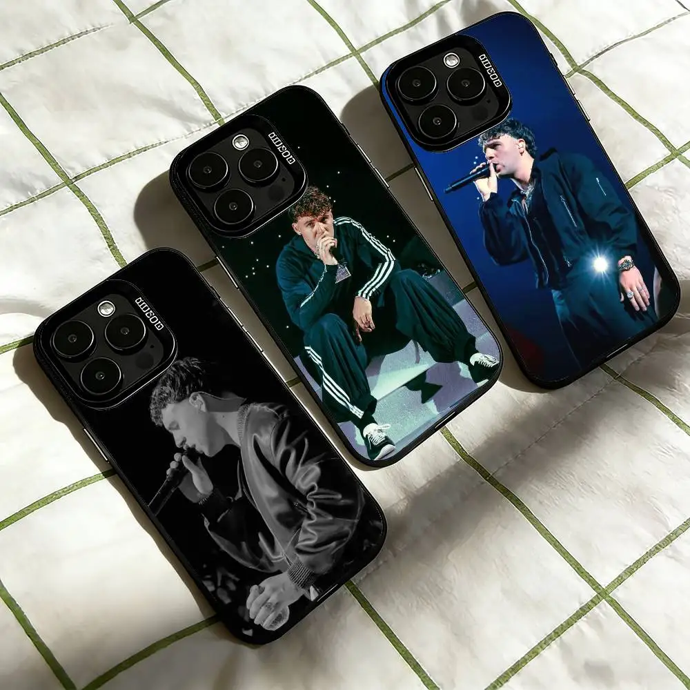 R-Rapper Quevedo Phone Case For iPhone 17,16,15,14,13,12,11 Plus,Pro Max,XS,Colorful Silver Black Cover