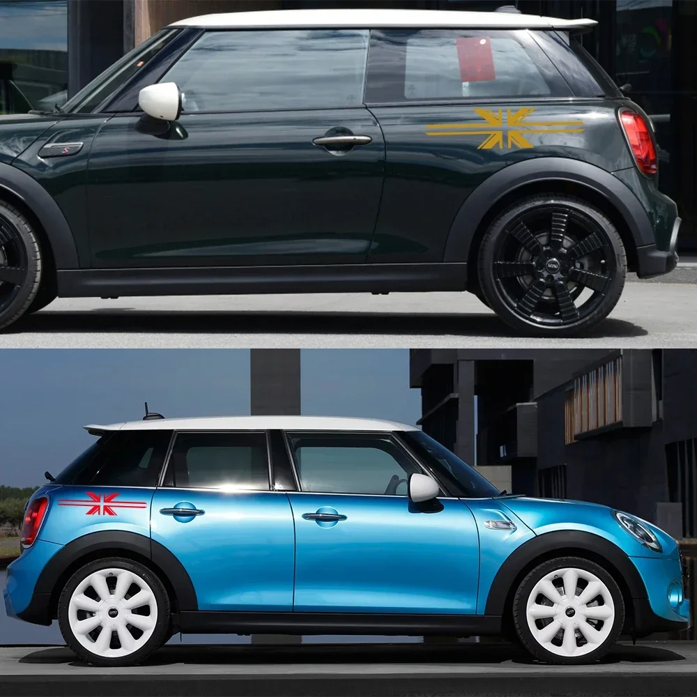 Union Jack Car Body Side Sticker Decal for Mini Cooper S Clubman Countryman F54 F55 F56 F60 R53 R55 R56 R60 R61