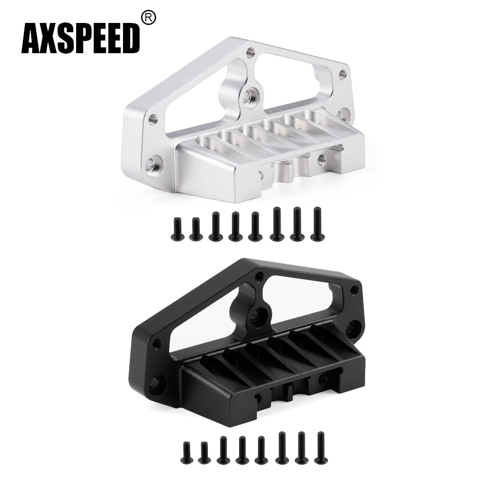 AXSPEED Aluminum Alloy Front Lower Arm Fixing Mount for Tamiya Lunch Box 1/12 RC Car Monster Truck Upgrade Parts