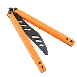 TRSKT Pocket Ball Bearing Balisong Trainer Training Tool Gift  G10 Handle GIft Tool Dropshipping