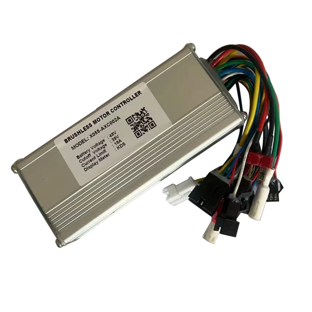 

48V 18A Brushless Motor Controller X055-AXC002A Electric Bicycle Scooter Speed Controller with KDS Protocol Display