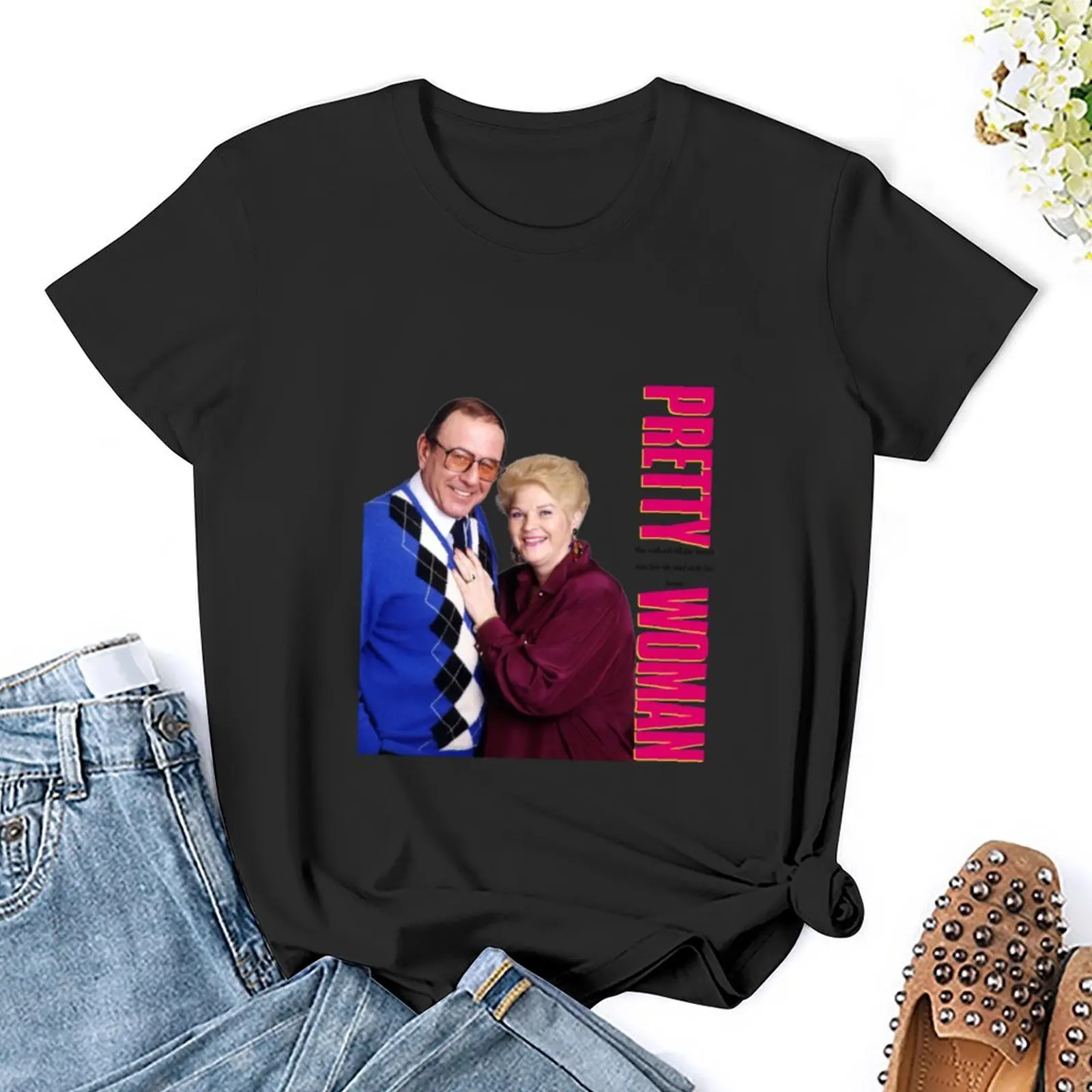 Eastenders vs piękna kobieta t-shirt słodkie ubrania topy hipis ubrania western t-shirt sukienka dla kobiet