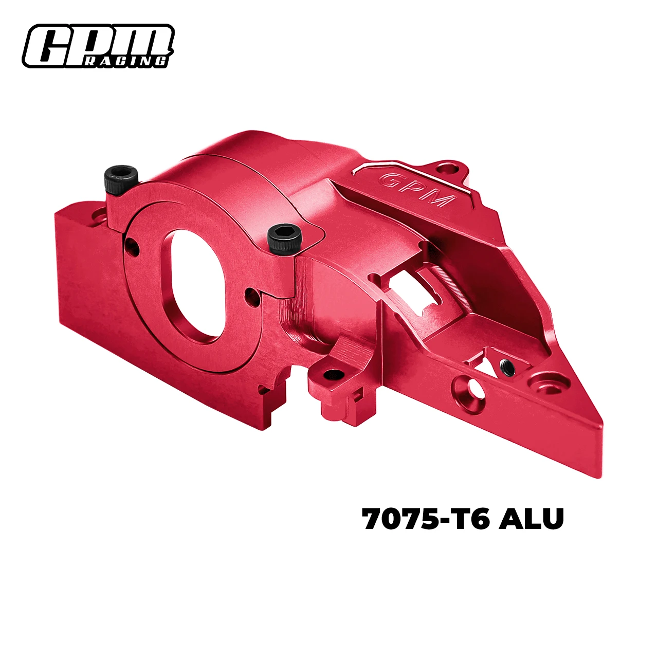 GPM 7075 سبيكة ضبط دوران التروس قاعدة المحرك سريعة الإصدار TRAXXAS Mini Maxx، Mini Slash، Mini XRT، Mini Rally