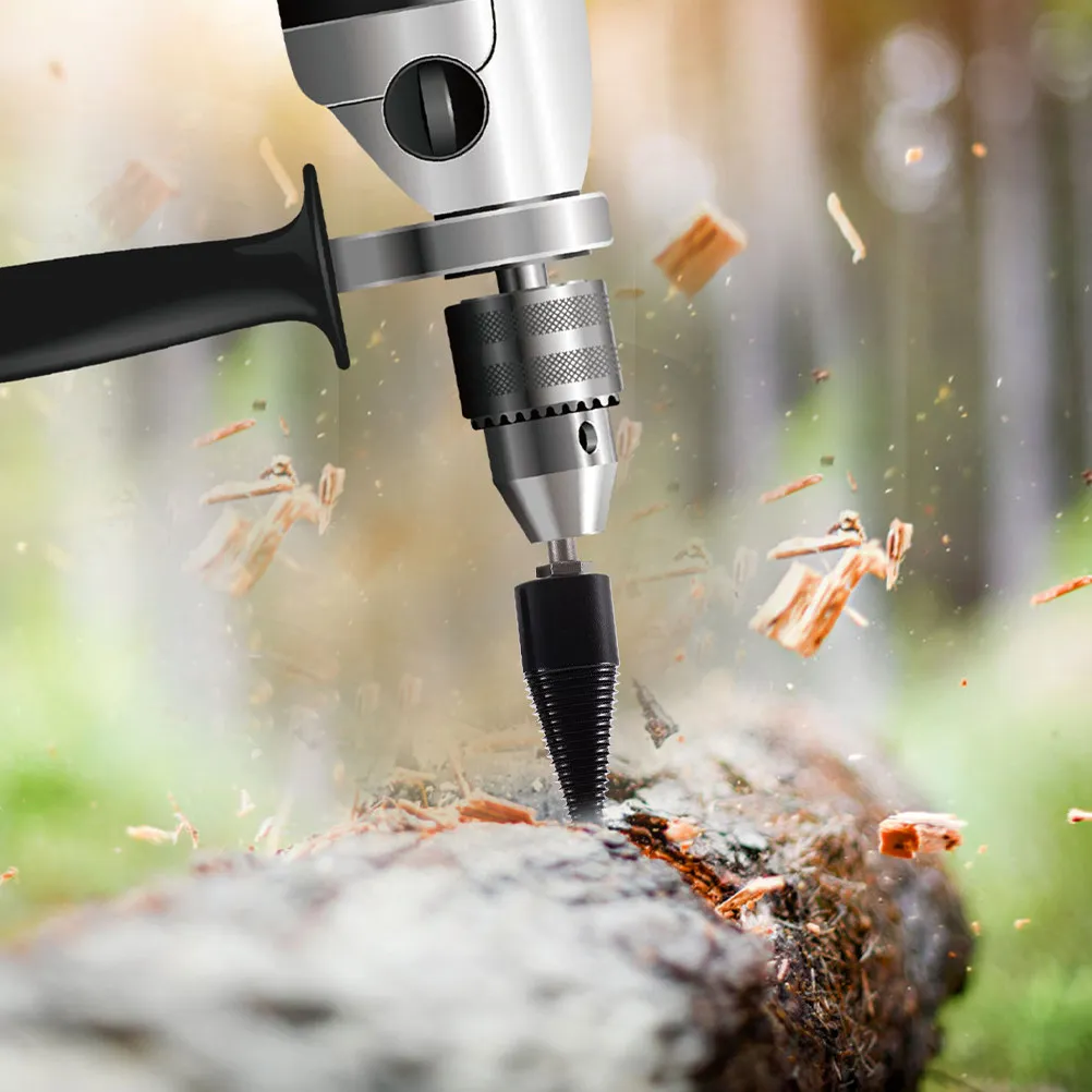 lot-de-5-forets-a-fendre-le-bois-en-acier-a-haute-teneur-en-carbone-robustes-pour-le-fendage-de-buches-et-le-travail-du-bois-efficace