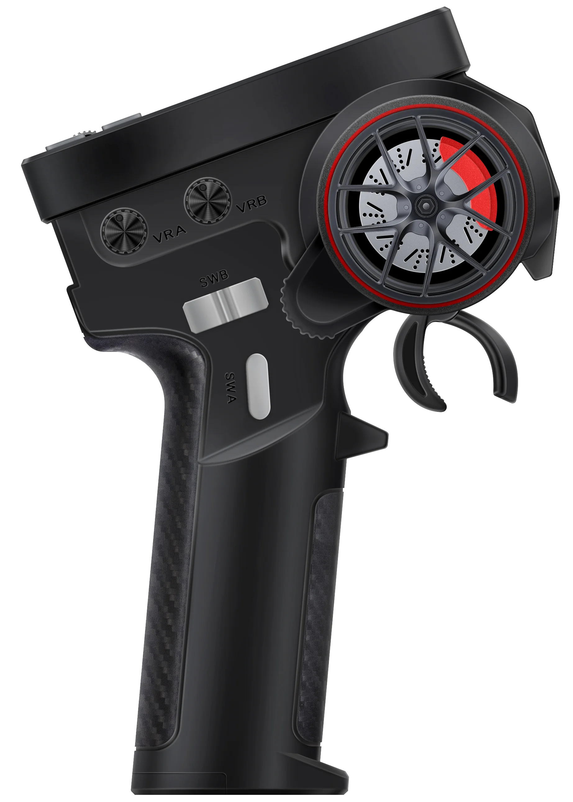 HOTRC CT-10B 10 canais 2.4G transmissor de controle remoto com receptor F-10A para escalada deriva veículo RC carro navio tanque