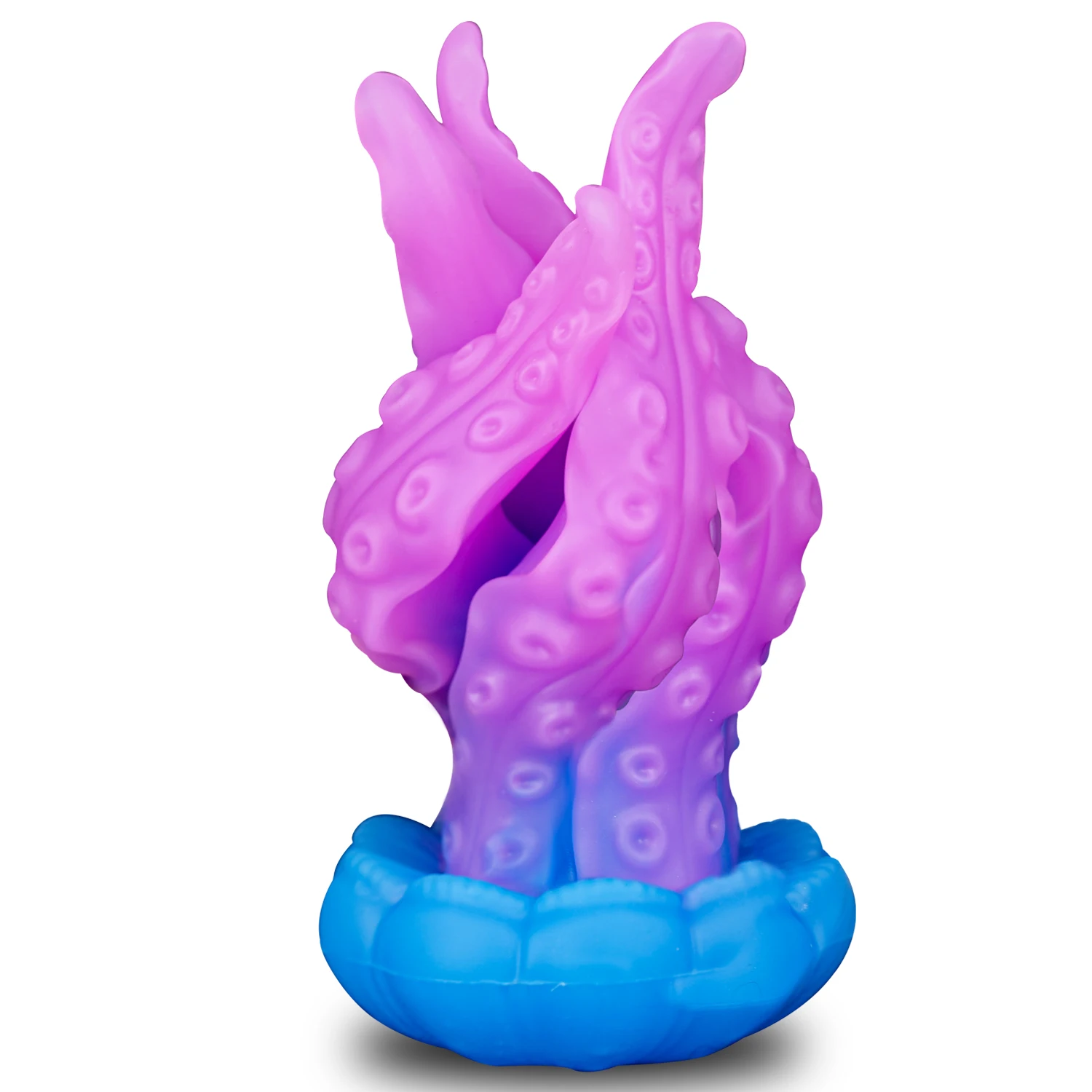 Huge Luminous Jellyfish Anal Plug for Women Anal Dildo Sex Toys 18+ Butt Plugs Liquid Silicone Sex Toys Men Women Masturbation - view 2