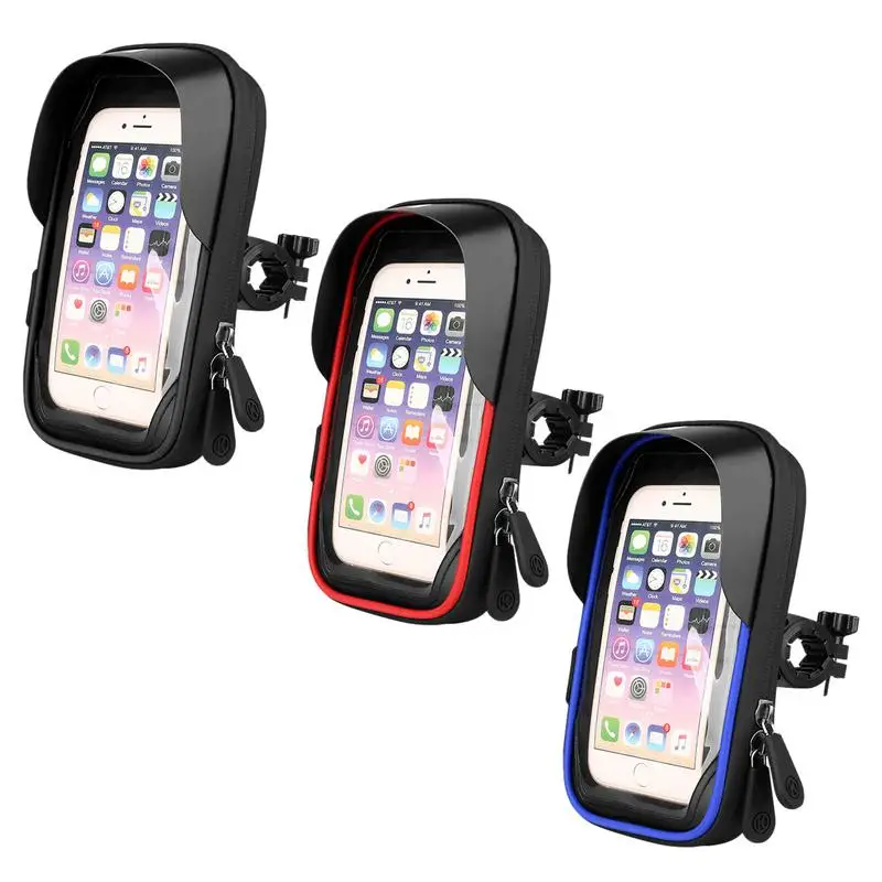 

Motorcycle Phone Holder Creative 360 View Universal Bike Phone Holder Mobile Phone Stand Shockproof Bracket Bike Accessories