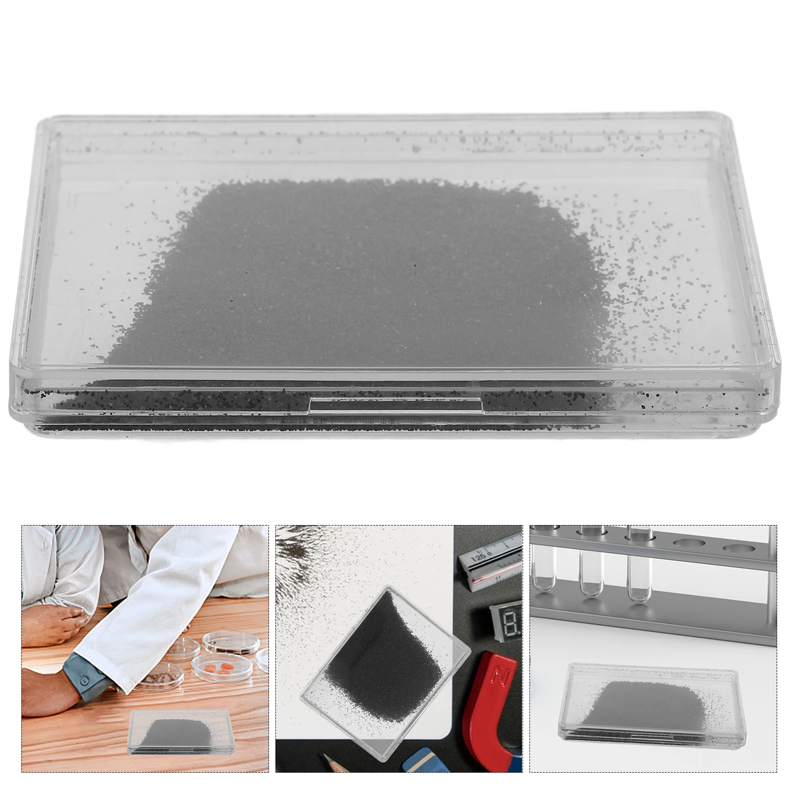 

Magnetic Field Demonstration Device Iron Powder Filings for Science Experiments