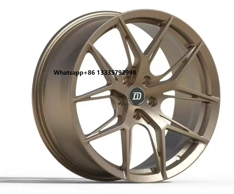 

Light Weight for BMW Mercedes Benz Audi 19 20 21 22Inch Matte Bronze Rims 5x112 Custom Monobloack T6 Alloy Passenger Car Wheels