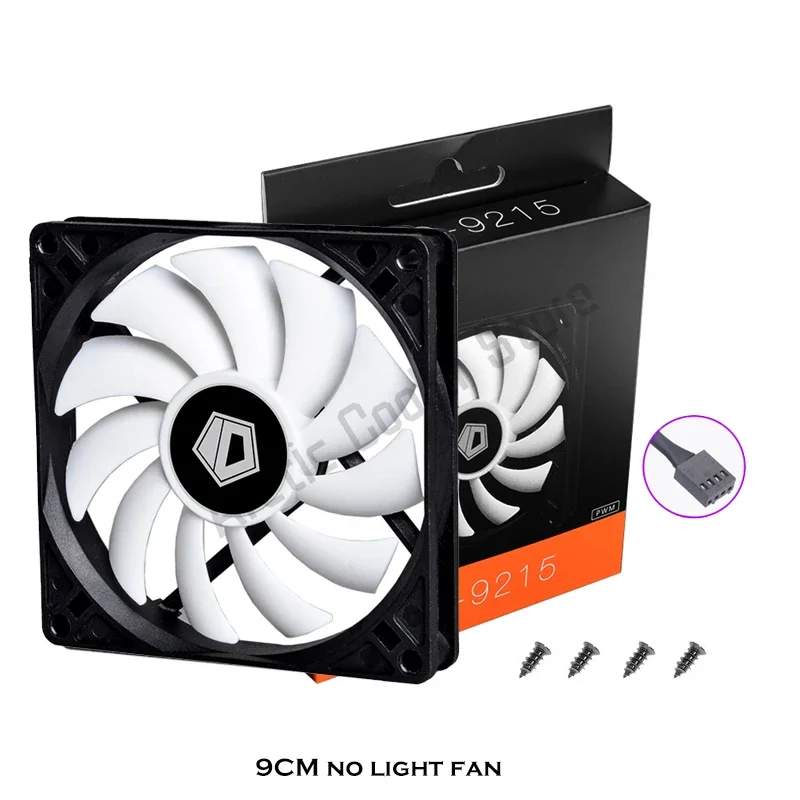 9015/9215 9cm ARGB Case Fan 90mm 4Pin PWM PC Desktop ITX Case Fan CPU Cooler 5V 3pin AURA SYNC