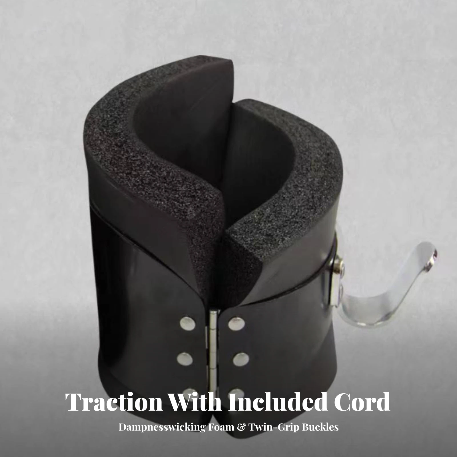 Traction Foot Cuffs with Rope Mechanical Inversion Boots Inversion Boots Adjustable Gear Comfortable for Fitness Enthusiasts