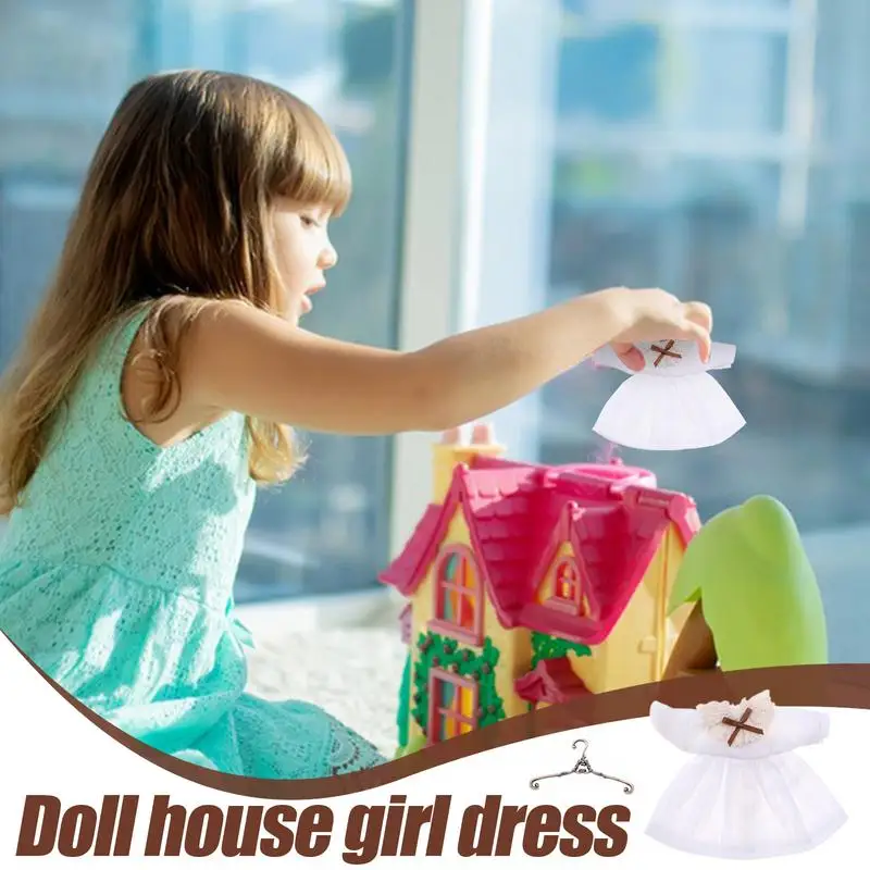 ملابس للدمى ملابس دمى كرتونية فستان منزل مصغر ملابس ألعاب قطيفة كرتونية صغيرة للأطفال الأولاد والبنات