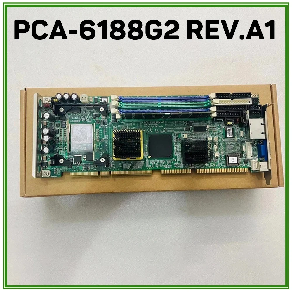 PCA-6188 Original For ADVANTECH Industrial Computer Motherboard Dual Network Ports PCA-6188G2 REV.A1