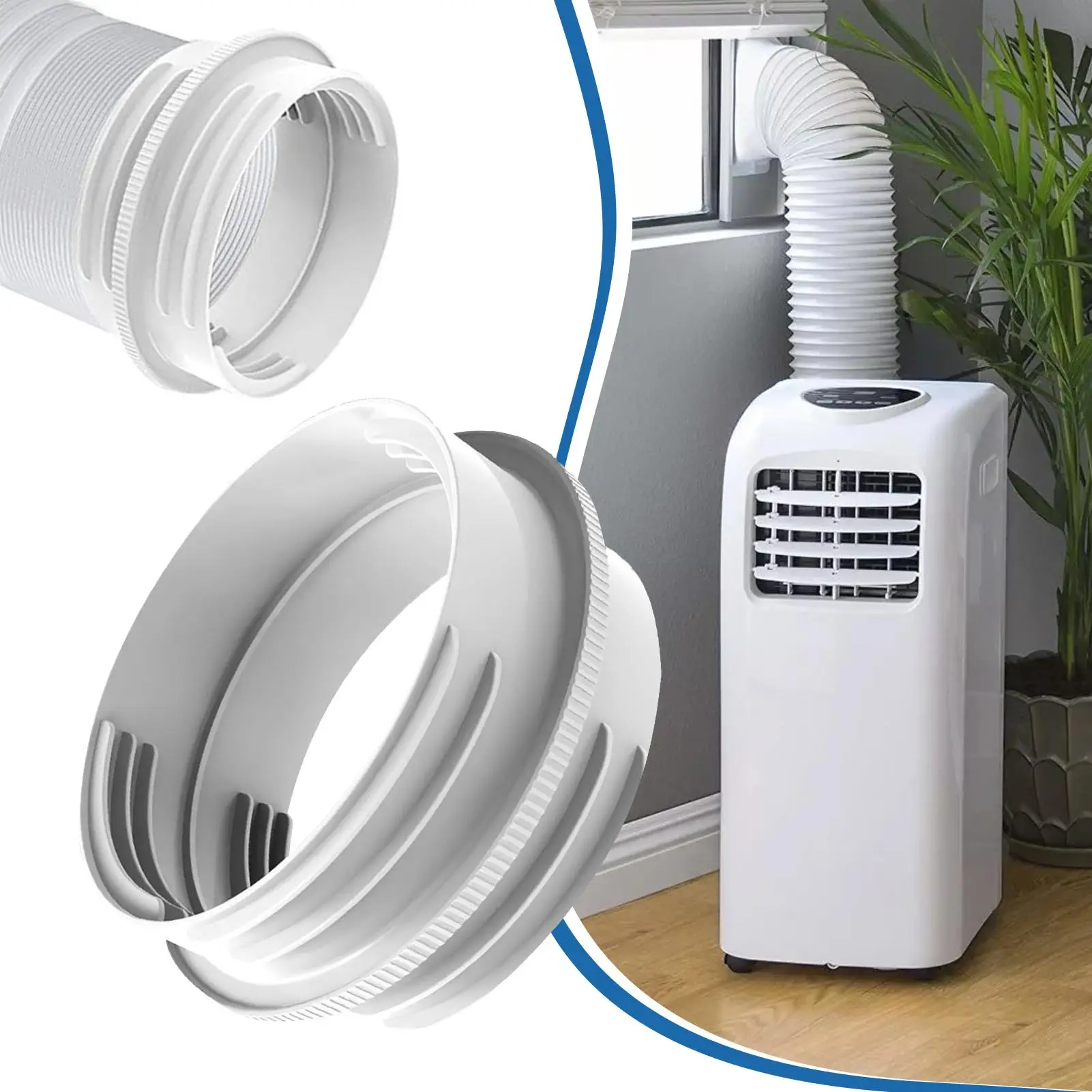 air conditioner hose connector AC Hose Coupler 130/150mm air conditioning unit exhaust hose connector extender