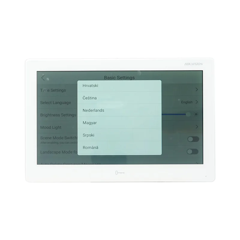 HIKVISION Internationale Version, 10-Zoll-Innenmonitor DS-KH9510-WTE1(B), 802.3af POE, App Hik-Connect, WLAN, Video-Gegensprechanlage. – Detail 6