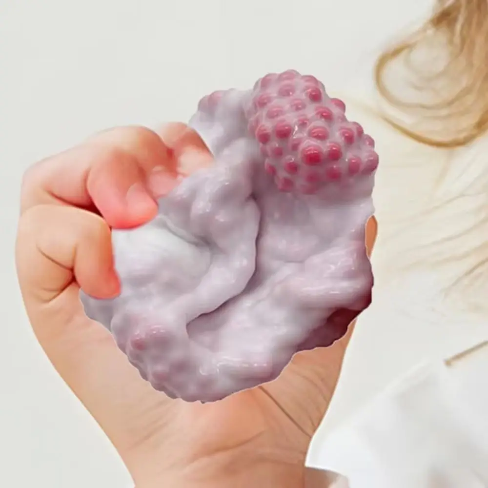 재미있는 모양을 만들 수 있는 스퀴즈 장난감 수제 공 피젯 핀치 장난감 아이스 스킨 창의적인 어린이 생일 선물