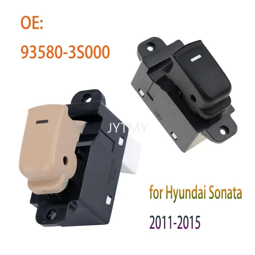 

Задний левый и правый пассажирский электрический переключатель управления окном, кнопка подъемника, детали для Hyundai Sonata 2011-2015, автомобильные аксессуары