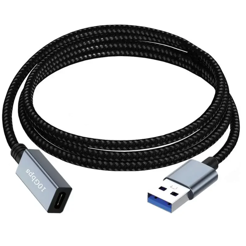 Double Sided 10Gbps Data Strip Chip USB 3.2 Connection Cable USB Male To Type-C Female Adapter Cable Gen2