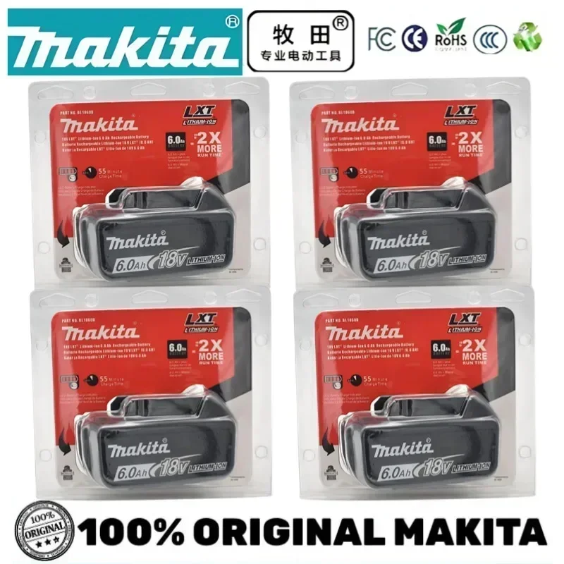 

2026 Makita BL1860 BL1850B BL1850 BL1840 BL1830 Screwdriver Battery & Charger 18v Replacement Power Tool Batteries.