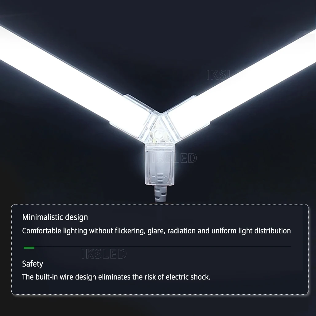 مصباح LED على شكل قرص العسل السداسي 6500K مناسب لمتجر إصلاح المرآب وصالة الألعاب الرياضية وصالون الحلاقة والسوبر ماركت. #3