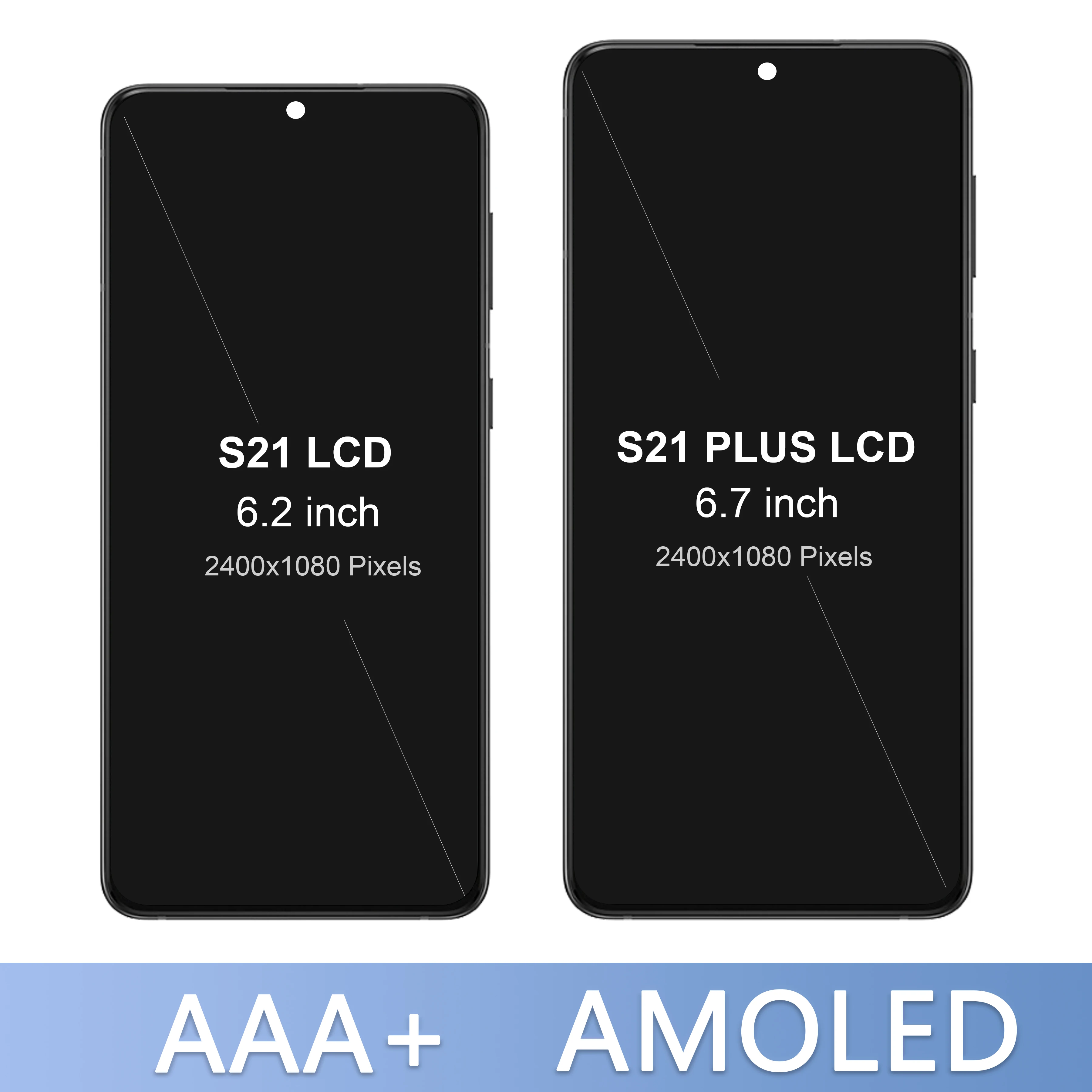 6.2\'\' Super AMOLED For Samsung Galaxy S21 5G Lcd Display Digital Touch Screen Replacement S21 G991 G991U SM-G991B Touch Panel