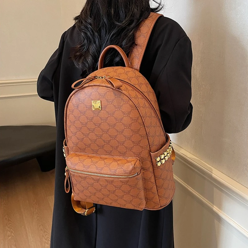 

Женский студенческий рюкзак, модные школьные сумки, женские повседневные рюкзаки большой вместимости для путешествий, покупок, рюкзаки с принтом для девочек, дизайнерская школьная сумка