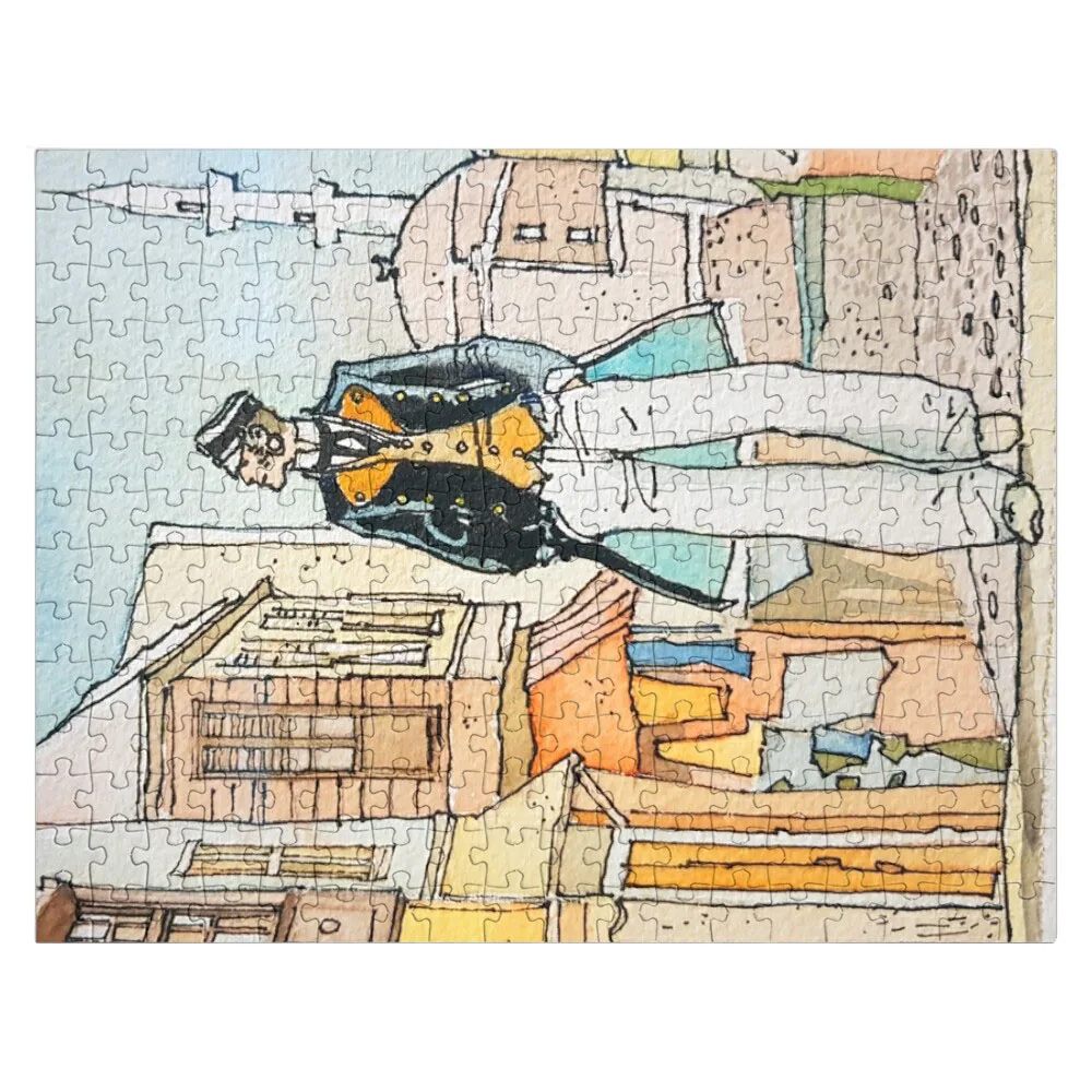 

Corto Maltese in Istanbul Jigsaw Puzzle For Children Custom Name Wood With Personalized Photo Baby Wooden Puzzle