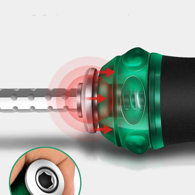 Double-ended Dual-purpose Screwdriver Set Extended Screwdriver Repair Small Screwdriver Cross with Magnet Hardware Products