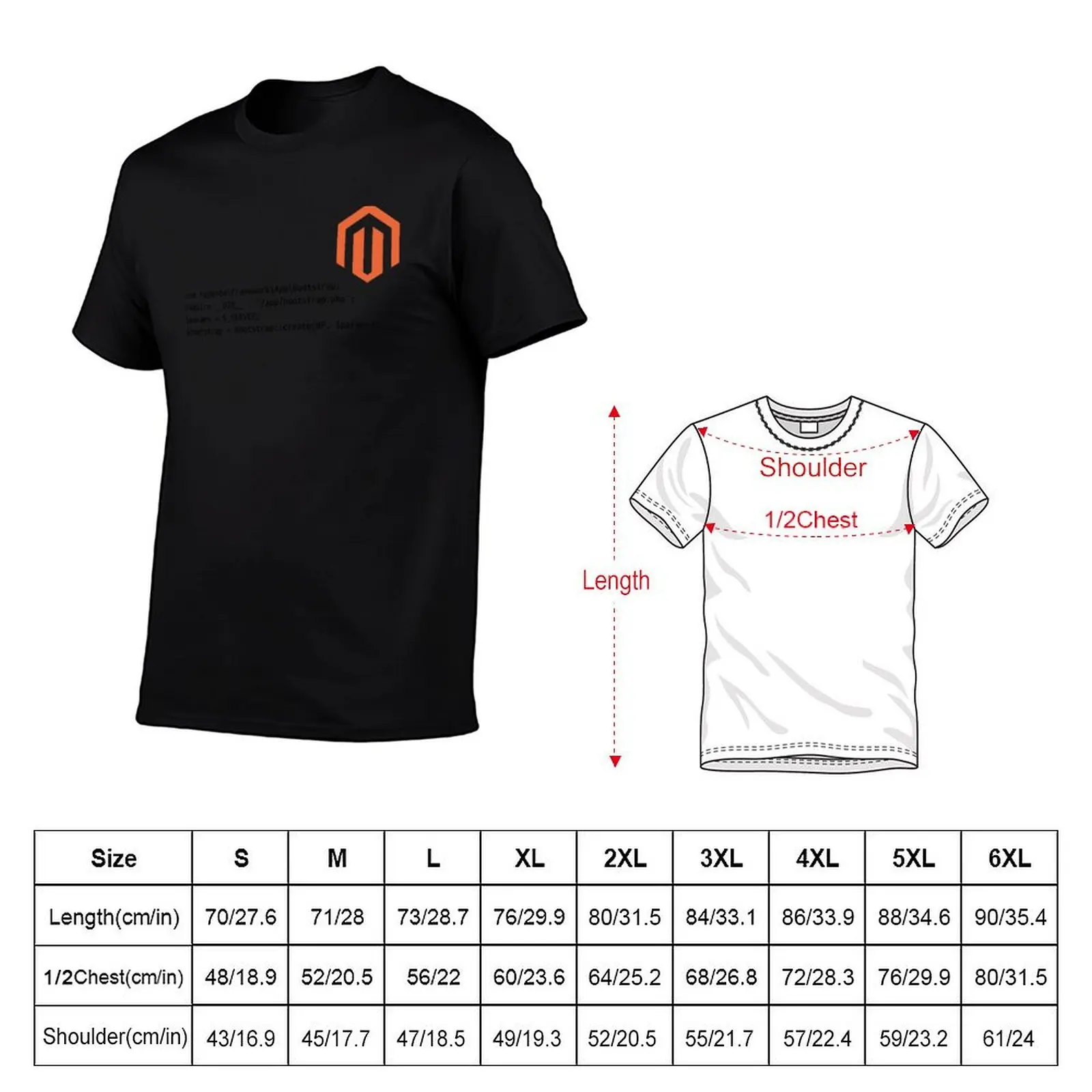 Magento T-Shirt custom shirt oversized t shirt vintage graphic tee quick-drying T-shirts for men cotton