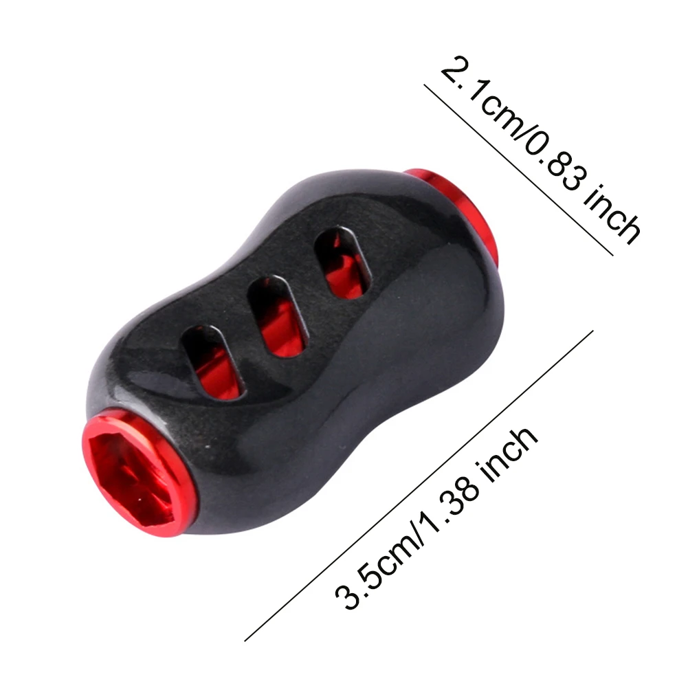 الصيد بكرة مقبض مقبض ألياف الكربون الصيد الروك مقبض مقبض مريح الصيد بكرة مقبض الزخرفية الصيد بكرة الملحقات