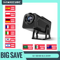 Magcubic HY320 NTV Netflix Officially Licensed Android 13 Projector with 1080P 500ANSI Prime Video YouTube WIFi BT5.2 Portable