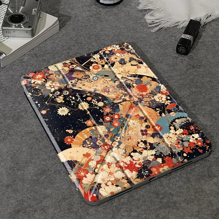 Holder Cover Tablet Case For iPad M4 11inch Mini 6 7 Pro 2025 9th 8th 7th 12.9inch Pro 11th 10th Air 4 5 M3 M2 1 2 Creative