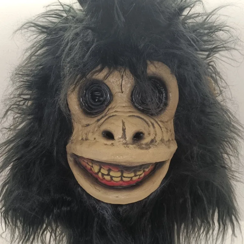 

Gorilla Mask Hairy Latex Animal Mask Funny Monkey Head Mask Cosplay Rave Party Carnival Costume Props