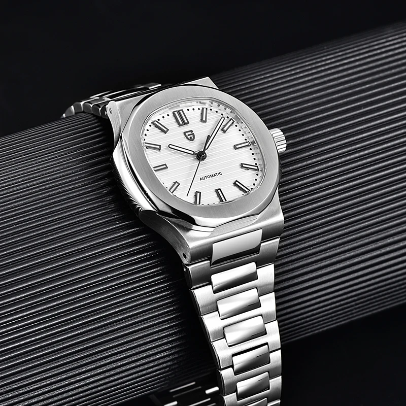 PAGANI DESIGN Mechanical Automatic Mens Watches Sapphire Bracelet Waterproof Accessories Stainless Steel Relogio Masculino 2024