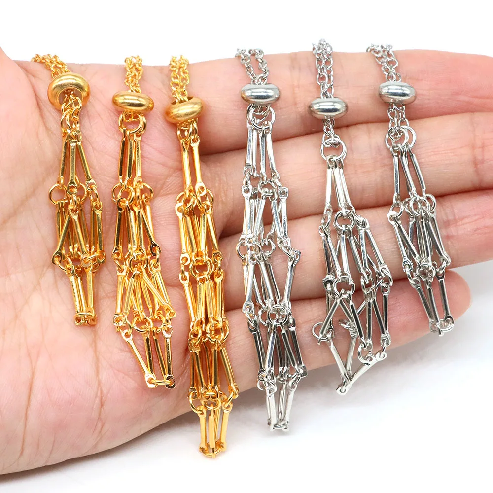 Crystal Stones Cage Metal Chain Net Bag Wax Rope Necklace Pendants Holder Gems Collecting Adjustable Holders Jewelry Accessories