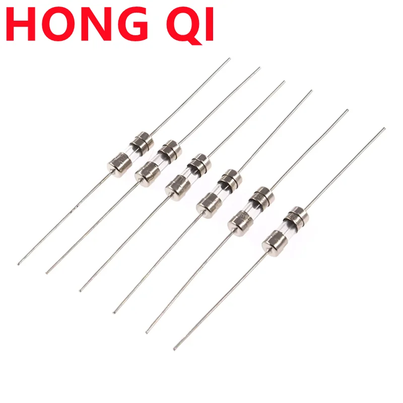 200pcs/lot 3.6*10 Slow blow Glass Tube Fuse With pin 3.6x10mm 0.5A 1A 1.5A 2A 3A 3.15A 4A 5A 6.3A 8A 10A AMP 250V